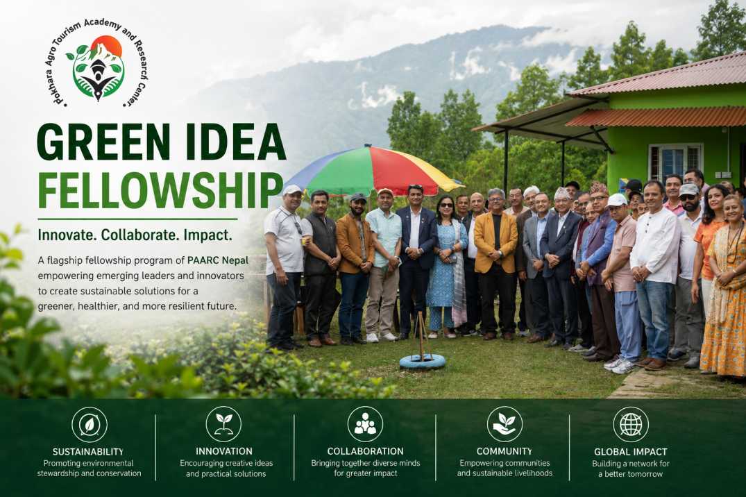 Green Idea fellowship at PAARC Nepal