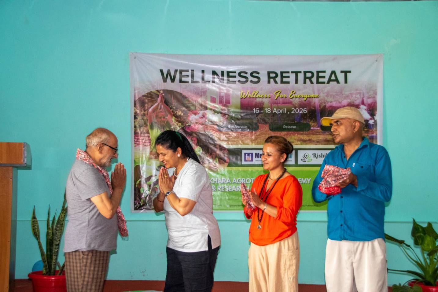 Yoga in Paarc Nepal